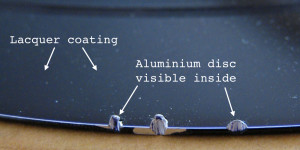 Acetate Disc Cross-Section