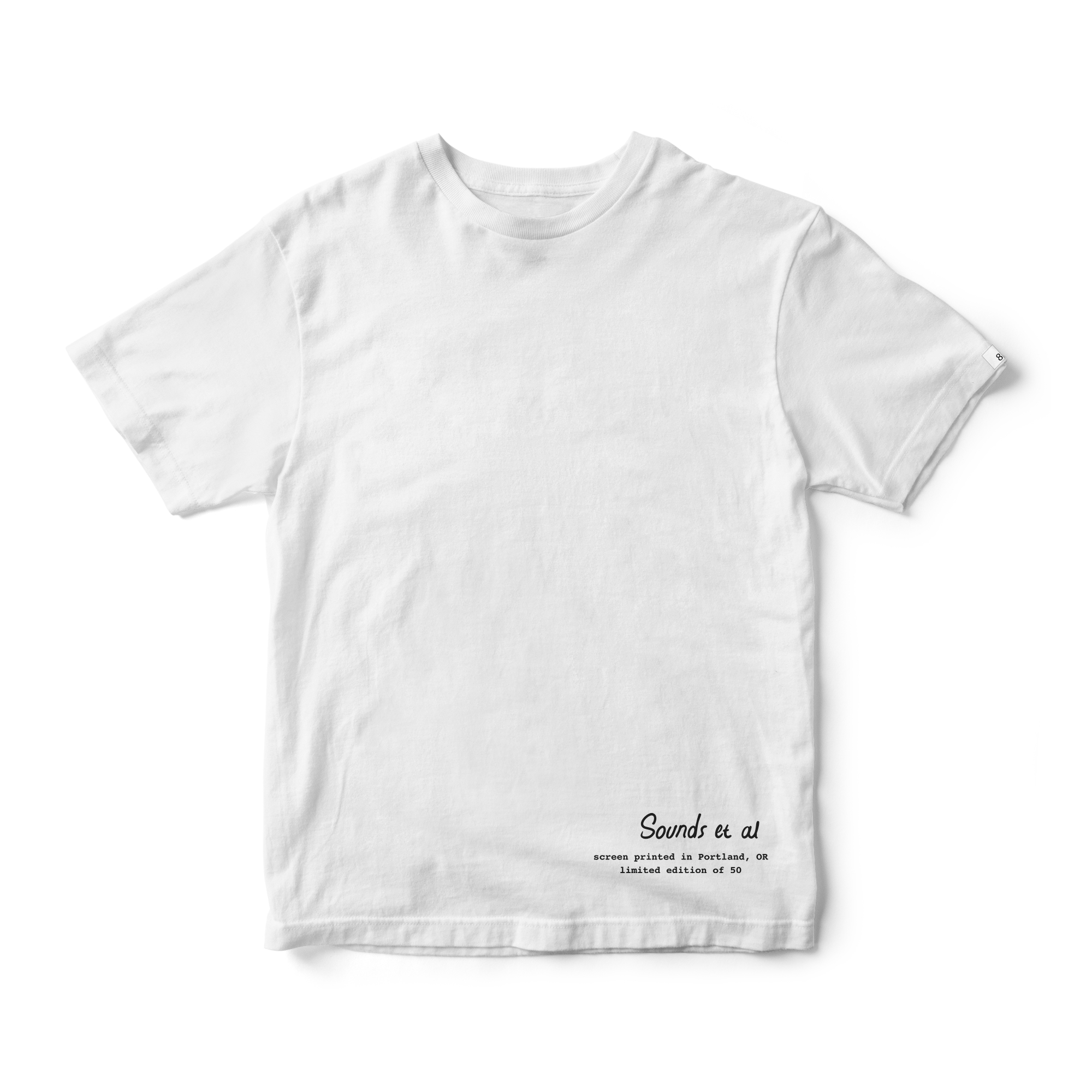 Sounds et al tee001 mockup